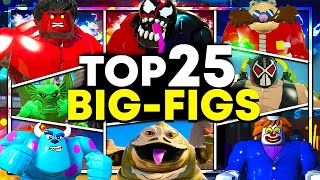 Top 25 BEST Big-Fig Characters In LEGO Games