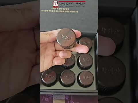 Video Mở Hộp Viên Hồng Sâm Linh Đan Jung Kwan Jang Hwang Jin Dan 4g x 12 Viên 
