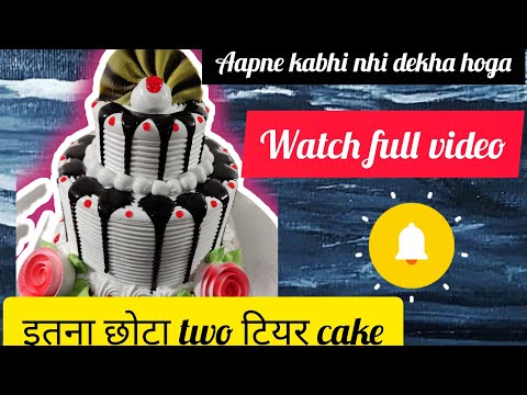 chocolate cake mini cake making process how to use ganache truffles chocolate cake #arifcakeworld