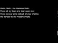 Hank Williams - The Alabama Waltz