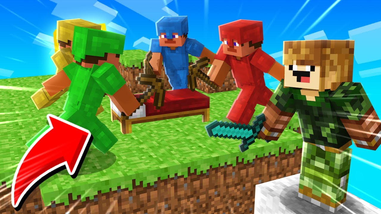 DESAFIO BEDWARS: NÃO PODE FICAR NA BASE | MINECRAFT