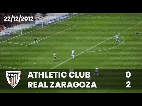 ⚽️ [Liga 12/13] J17 I Athletic Club 0 - Real Zaragoza 2 | LABURPENA