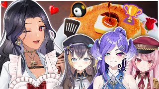【HANDCAM】NIJISANJI EN: OBSYDIA PANCAKE ART!😄💖🥞🍴🏆💜🐧🧡🌹💗【NIJISANJI EN | Scarle Yonaguni】