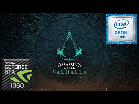 intel i7 8700 gtx 1060 6gb in Assasins Creed Valhalla