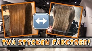 Räddar ett brunt hemmafärgat hår | vlogg