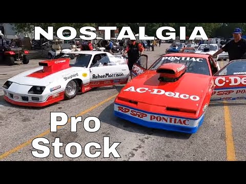 Nostalgia Pro Stock Cars at the Wally Park NHRA Nostalgia Nationals 2023