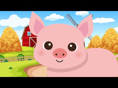 O porco faz oinc oinc oinc - música Infantil