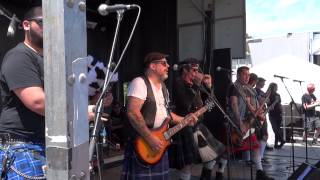 The Real McKenzies - Yes / Droppin&#39; Like Flies / Midnight Train to Moscow (Amnesia Rockfest 2015)