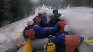 Super thrilling white water rafting - Golden, BC