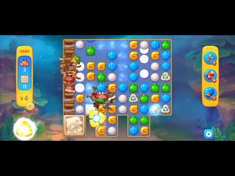 Fishdom Easy Level 11563 (with full seashell) @choraelmin