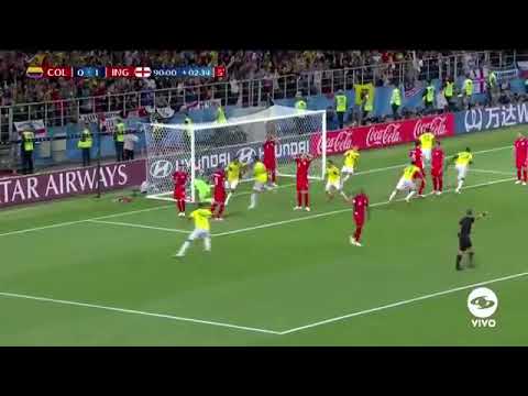 El Gol de Yerry Mina ⚽ / Recuerdo / Colombia 🇨🇴- Inglaterra🇬🇧