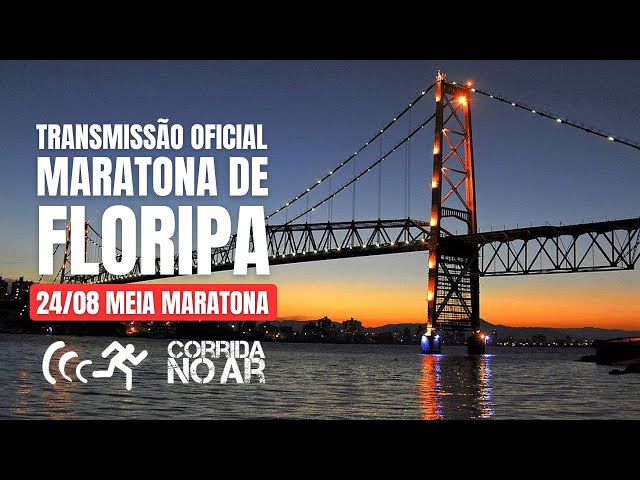 🔴 MARATONA de FLORIPA (21K) - Ao Vivo