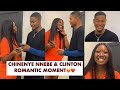 Chinenye Nnebe and Clinton Joshua Shares Beautiful Romantic Moment BTS As They Reveal Their….