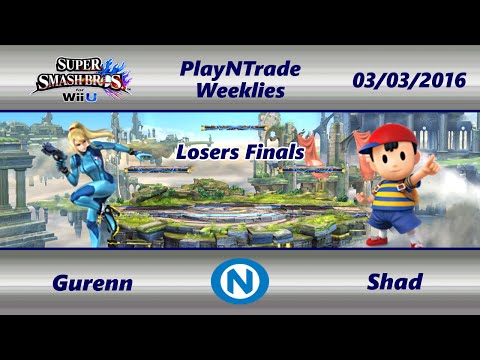 PnT 03/03/16 - Gurenn (ZSS) vs. Shad (Ness) - Losers Finals - SSB4