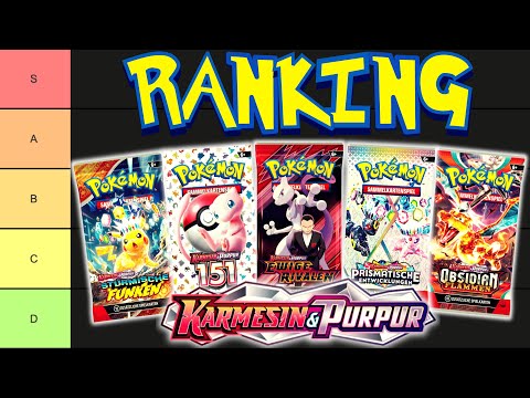 DAS ist das beste Pokémon Set aus Karmesin & Purpur! 🔥 Ich ranke ALLE SETS!