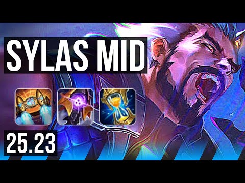 SYLAS vs IRELIA (MID) | EUW Master | 25.23