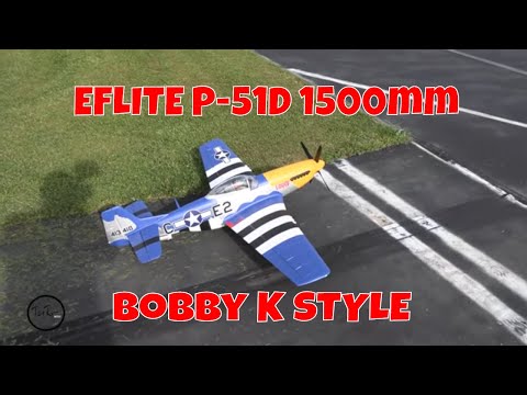 E-flite P-51D Mustang 1.5m with Smart Technology
