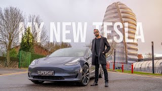 Unboxing My New TESLA!