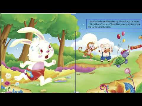 【Ngụ ngôn Aesop】Rùa và Thỏ ｜Học tiếng Anh｜Truyện ngụ ngôn｜Truyện cổ tích kinh điển (【伊索寓言】龜兔賽跑 The rabbit & the turtle ｜英文學習｜寓言故事｜經典童話)