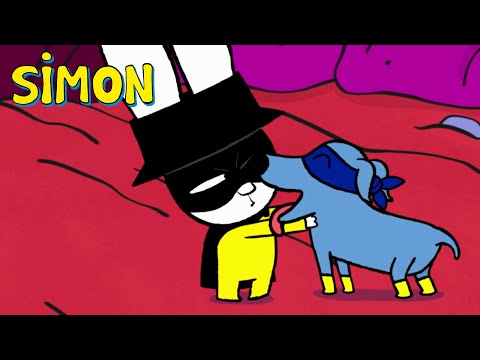 Capa de Super Elvis, o cachorro herói | Simon | Episódio Completo Português | Temp. 4 | Desenhos animados