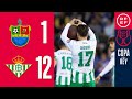 Resumen | Copa del Rey | CD Hernán Cortés 1-12 Real Betis Balompié| Primera Eliminatoria