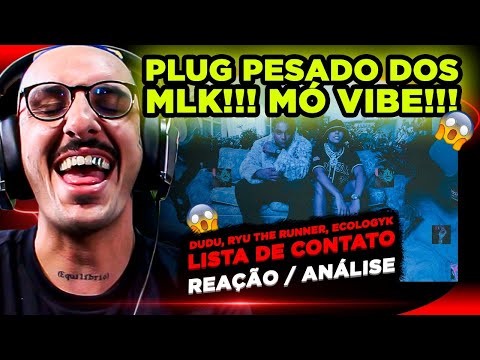 PLUGZADA!!! DUDU, RYU THE RUNNER, ECOLOGYK - LISTA DE CONTATO [REAÇÃO/ ANÁLISE]