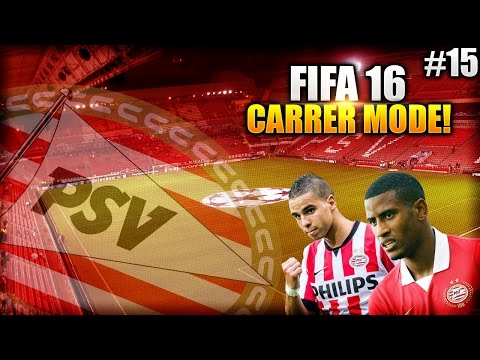 FIFA 16 PSV Career Mode | #15 | SANTIAGO BERNABEU!
