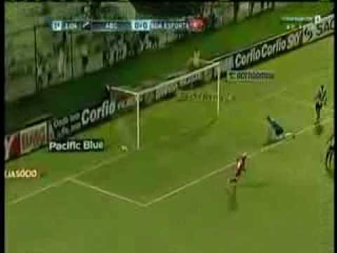 1º Gol de Rodrigo Silva - ABC 3X1 Boa Esporte - 28/09/13 - BRASILEIRÃO SÉRIE B - 25ª RODADA