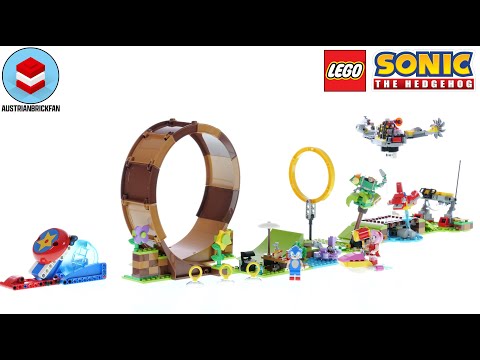 Vidéo LEGO Sonic The Hedgehog 76994 : Sonic et le défi du looping de Green Hill Zone