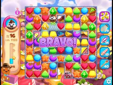 Cookie Jam Blast Level 1133 - NO BOOSTERS 🍪 | SKILLGAMING ✔️