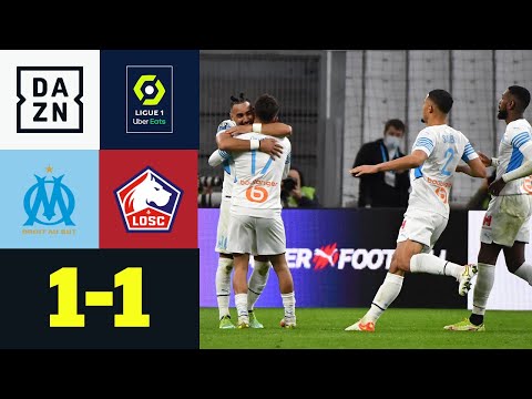 Ünder verhindert Niederlage trotz Überzahl: Marseille - Lille 1:1 | Ligue 1 | DAZN Highlights