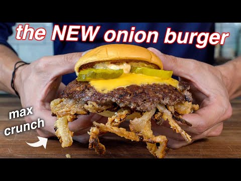 Crispy Onion Smash Burger