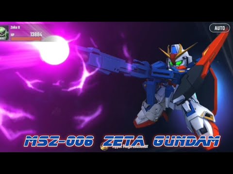Zeta Gundam (SSR) All Skill - SD Gundam G Generation Eternal