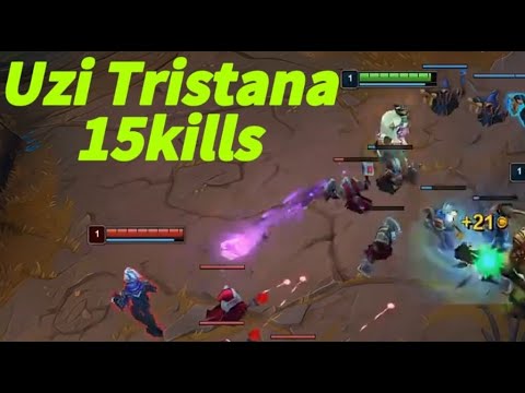 UZI TRISTANA VS EZREAL , HE IS A MONSTER ON TRISTANA!