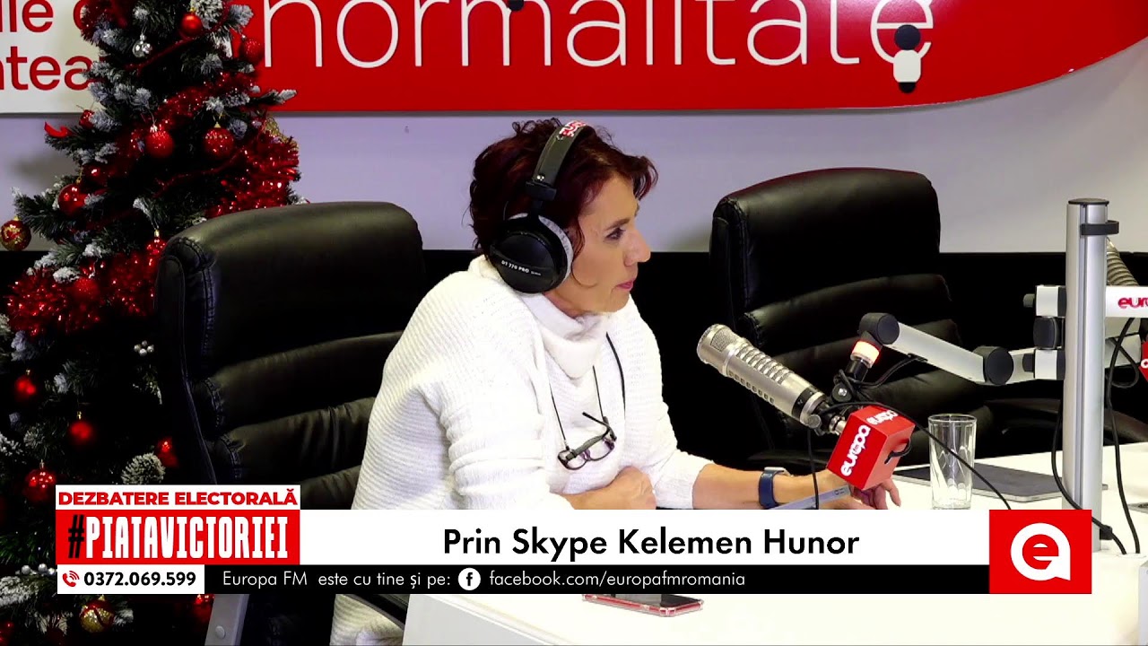 Piața Victoriei, cu Ioana Ene Dogioiu: Invitat este Kelemen Hunor