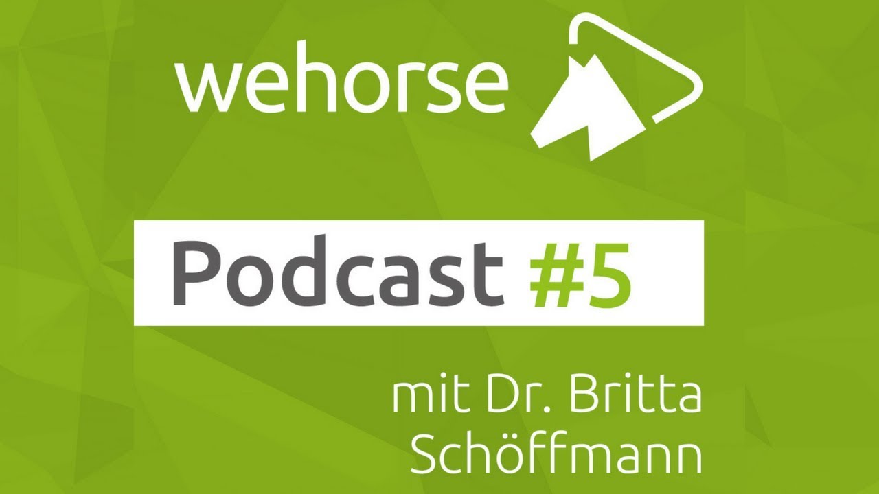 wehorse Podcast #5 Dr. Britta Schöffmann on rider training and rider aids