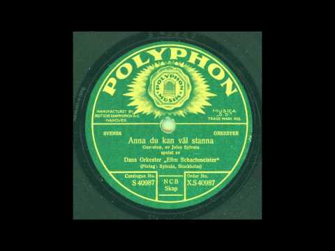 DANSORKESTER EFIM SCHACHMEISTER - ANNA DU KAN VÄL STANNA