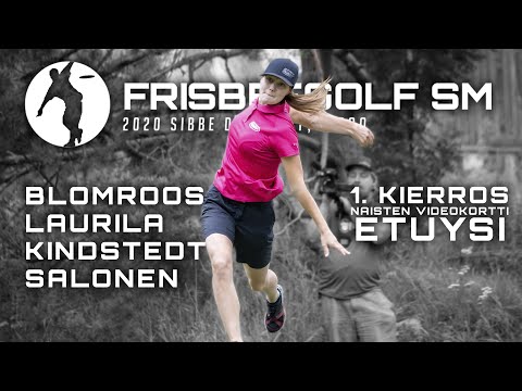 FRISBEEGOLF SM 2020 - 1. kierros naisten videokortti ETUYSI