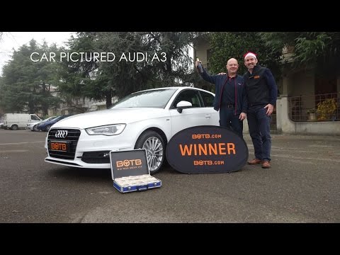Winner! Week 51 2015 - Audi RS3 plus £10,000 cash!
