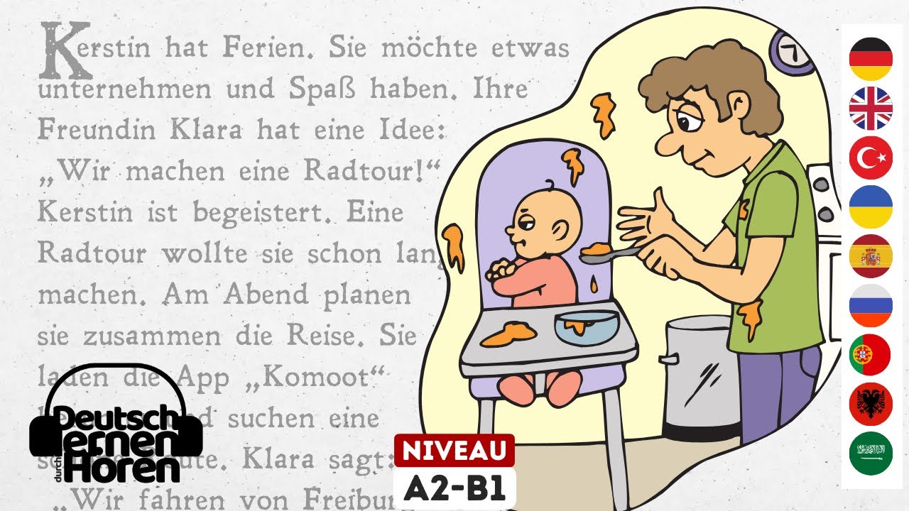 #882 Deutsch lernen mit Geschichten - [Deutsch lernen durch Hören] zum Hören & Lesen - Niveau: A2-B1