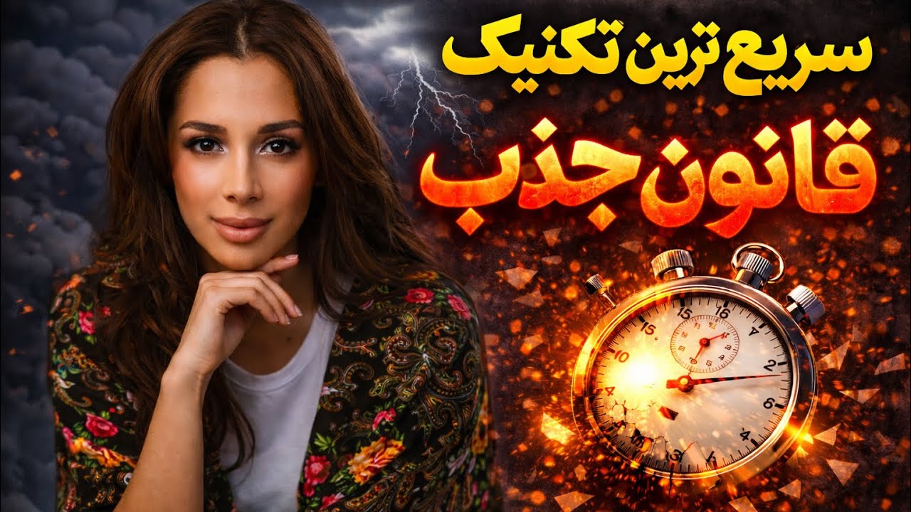 سریع ترین تکنیک قانون جذب | تکنیک ۵ مرحله ای | دکتر رضایی