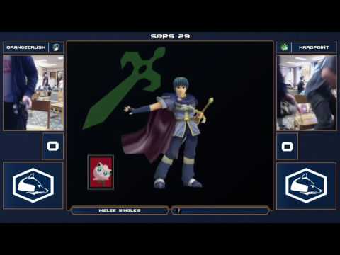 S@PS 29 Melee Singles - Slypig (Falco) vs Orangecrush (Marth) - Winner's Bracket