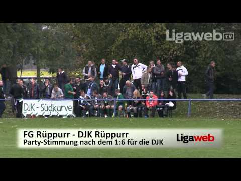 Ligaweb.tv - Bengalos beim Derby in Rüppurr