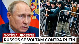 O Impossível Aconteceu na Rússia... Russos Exigem a RENÚNCIA de Putin