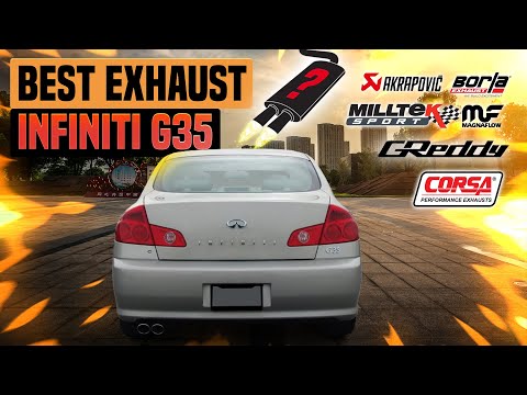 Infiniti G35 Exhaust Sound 🔥 Stock,Straight Pipe,Muffler Delete,Flames,Mods,Review,Upgrade,Invidia+