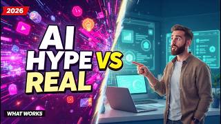 AI Tools Everyone Hypes in 2026 (What’s Viral vs What Actually Delivers)