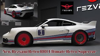 Carbon Body, 600 HP, Rezvani Retro RR1 | Rezvani’s Ultimate Retro Supercar