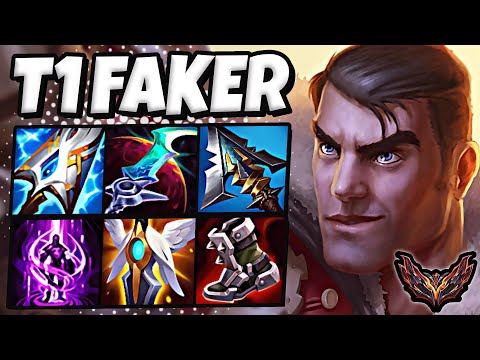 T1 Faker Jayce vs Talon MID [ Triple Kill ] Korea Grandmaster Patch 13.5 ✅