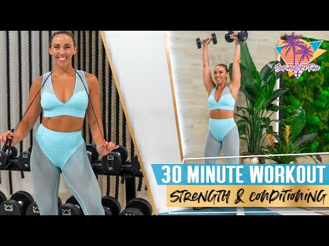 30 Minute Strength & Conditioning Workout | STF - Day 56