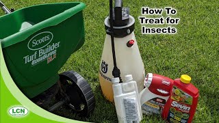 How To Treat For Bugs In The Lawn :: Liquid and Granular Options